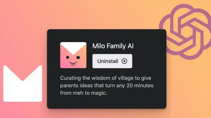 Combination of Milo Family and ChatGPT - Milo Family plugin