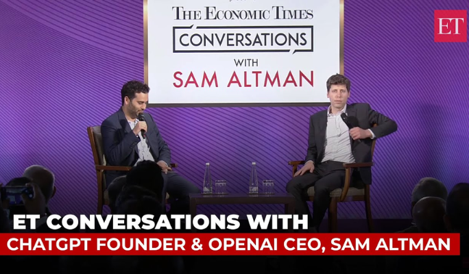 ET Conversation With Sam Altman