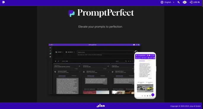 Prompt Perfect official website
