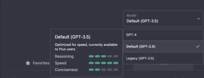 Default GPT-3.5