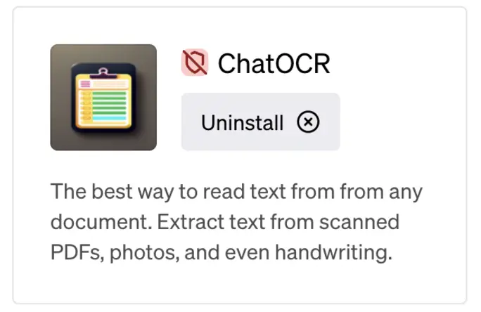 Install ChatOCR Plugin Today