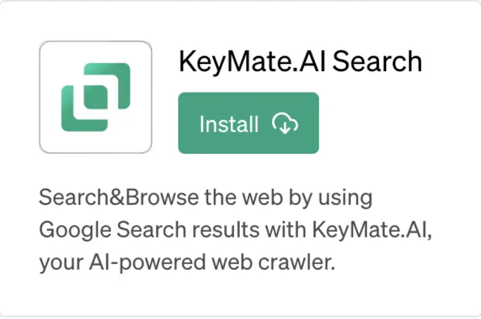 Logo Of KeyMate.AI Search Plugin