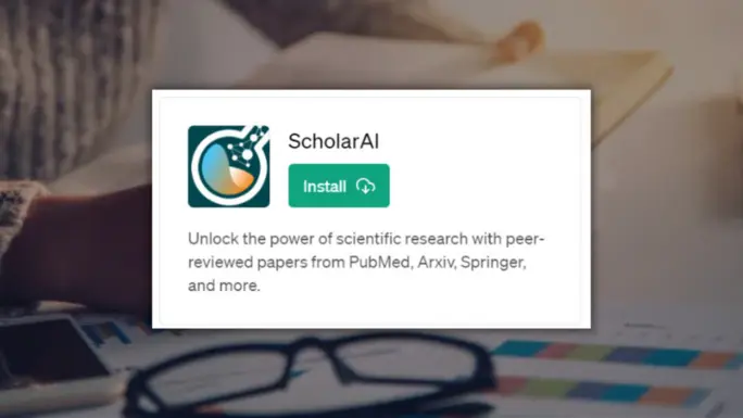 ScholarAI ChatGPT Plugin - Open Access To Scholarly Scientific Data