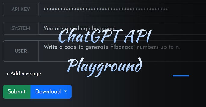 What Is ChatGPT API Playground About?